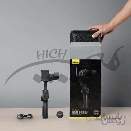 گیمبال موبایل بیسوس Baseus Control SUYT-0G Smartphone Handheld Gimbal Stabilizer-Gray