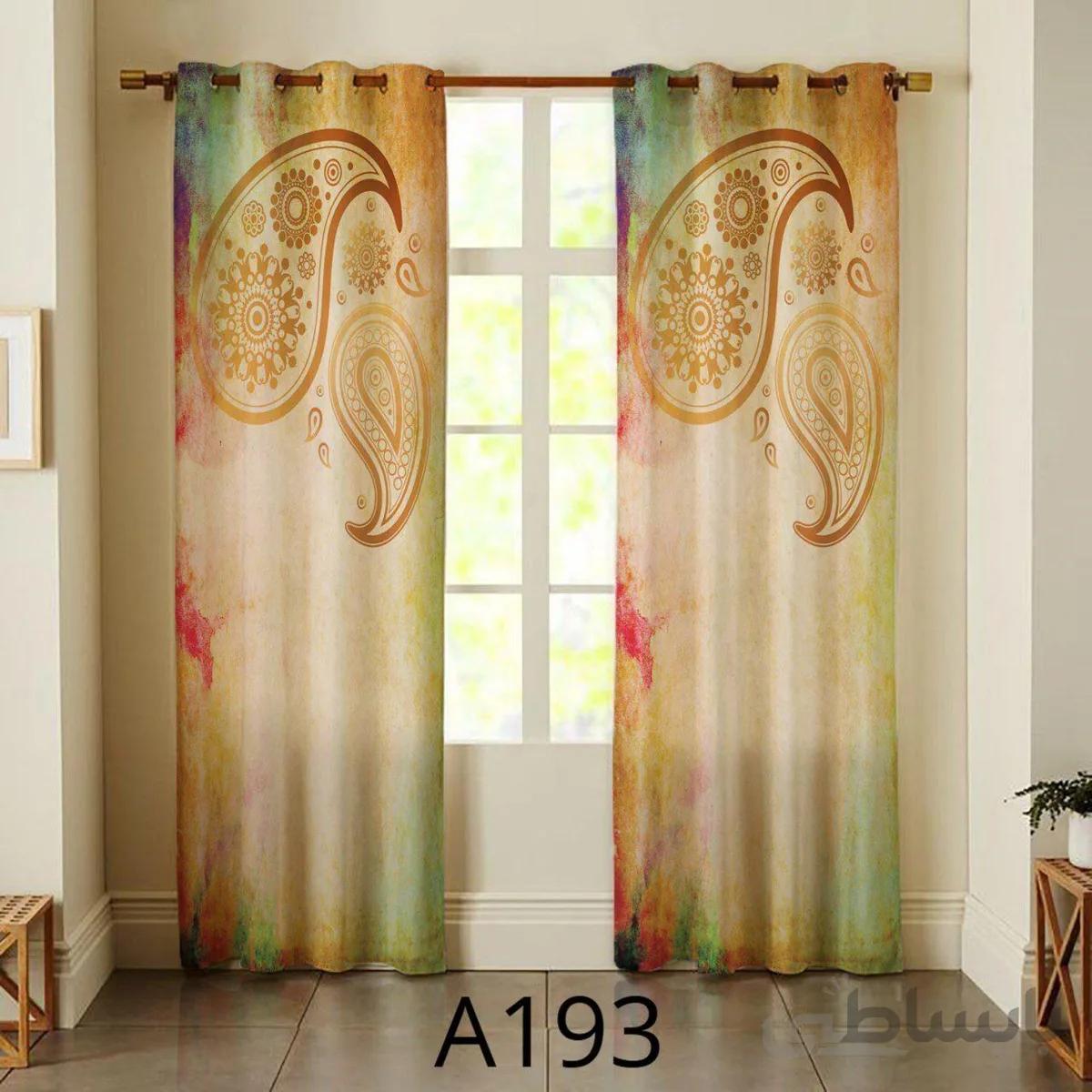 پرده چاپی طرح سنتی کد A193