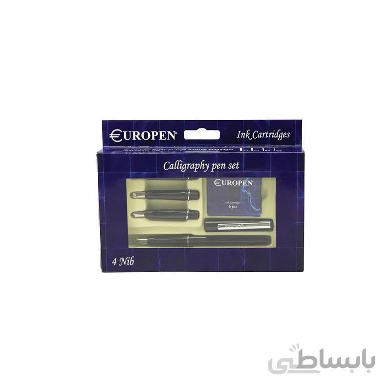ست خوشنویسی یوروپن مدل 4Nib (4 نوک)