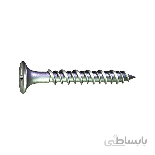 پیچ پی وی سی pvc مدل 25-3.9 بسته 100 عددی