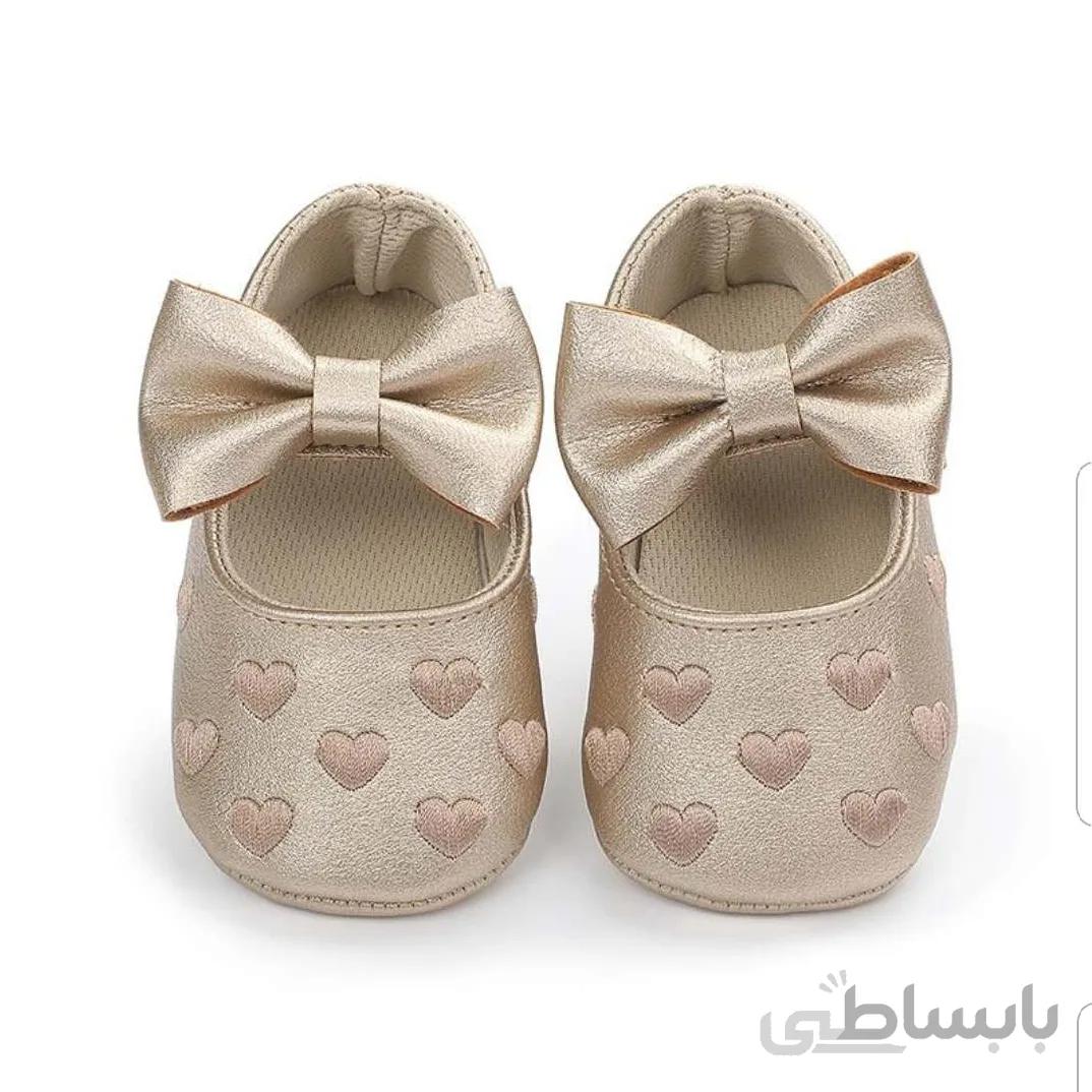 پاپوش قلب قلبی طلایی