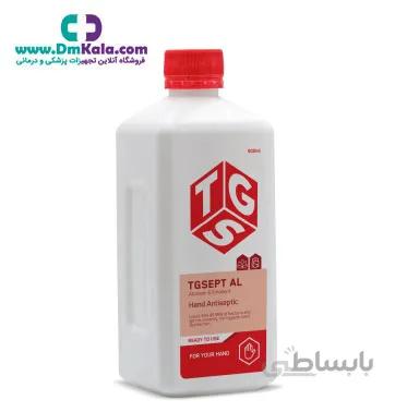 محلول ضدعفونی کننده دست نیم لیتری تی جی سپت مدل AL ساده ا _TGSEPTAL-500ML