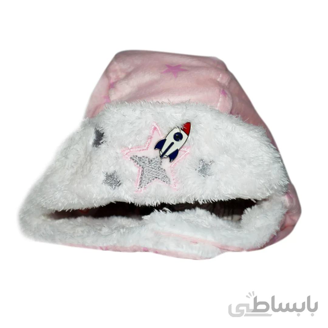 کلاه نوزاد طرح ستاره