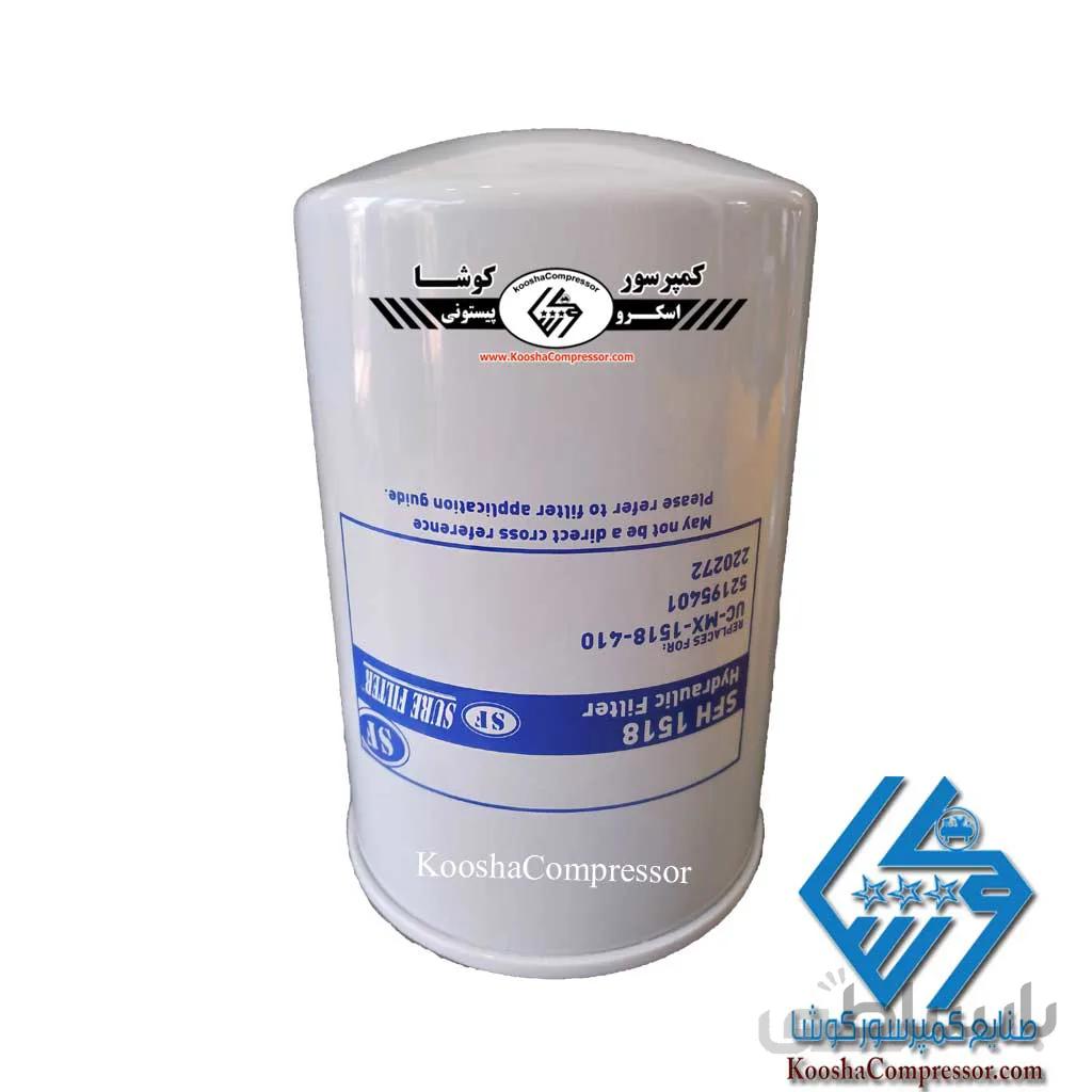 فیلتر روغن اسکرو شور 1518