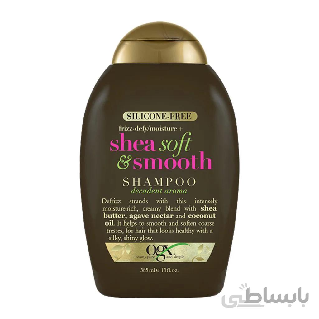 شامپو ضد وز او جی ایکس مدل Shea Soft & Smooth