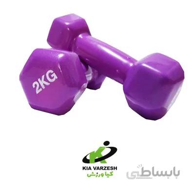 دمبل ۲ کیلویی ایروبیک - مشخصات، قیمت و خرید ا aerobic dumbbells 2 kg