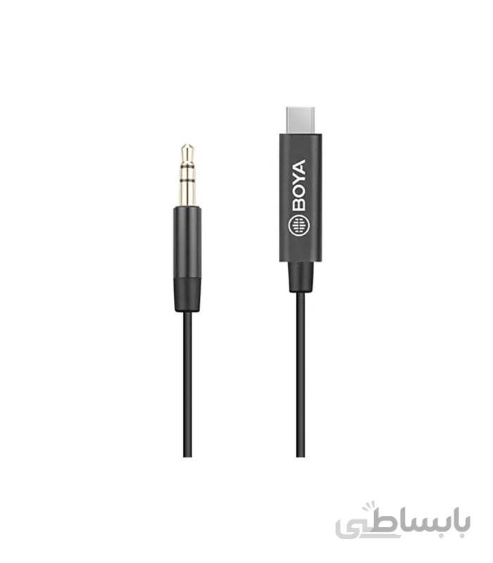 تبدیل ۳.۵ میلیمتر به USB-C بویا مدل BY-K2