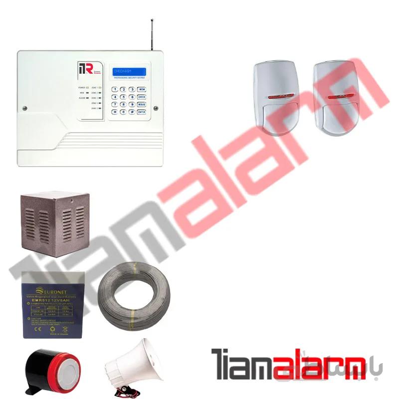 پکیج دزدگیر اماکن با سیم مدل ای تی ار تلفنی I30PY2