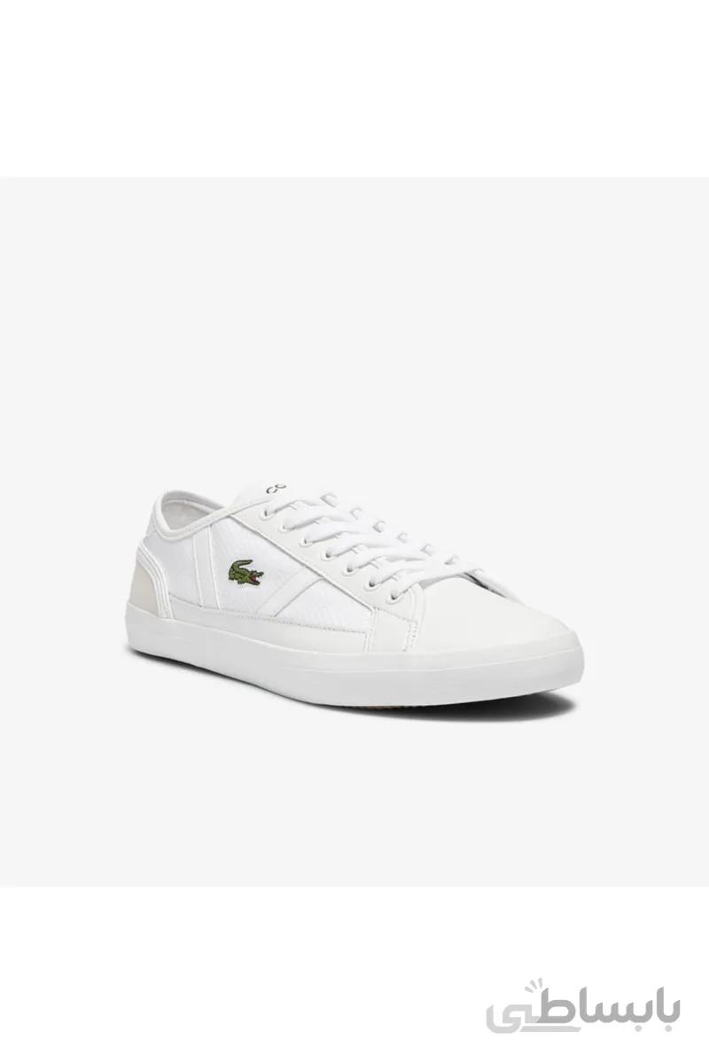 Lacoste کفش کتانی سفید مردانه سایدلاین ۰۷۲۱ ۱ Cma