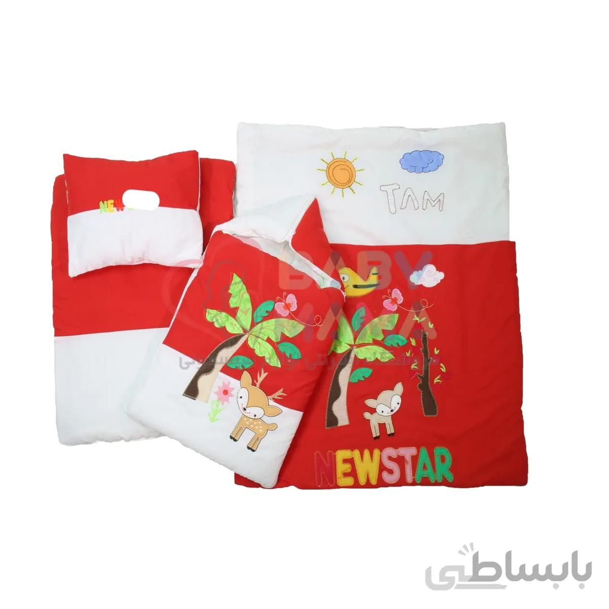 ست خواب ۴ تیکه تترون New Star مدل آهو