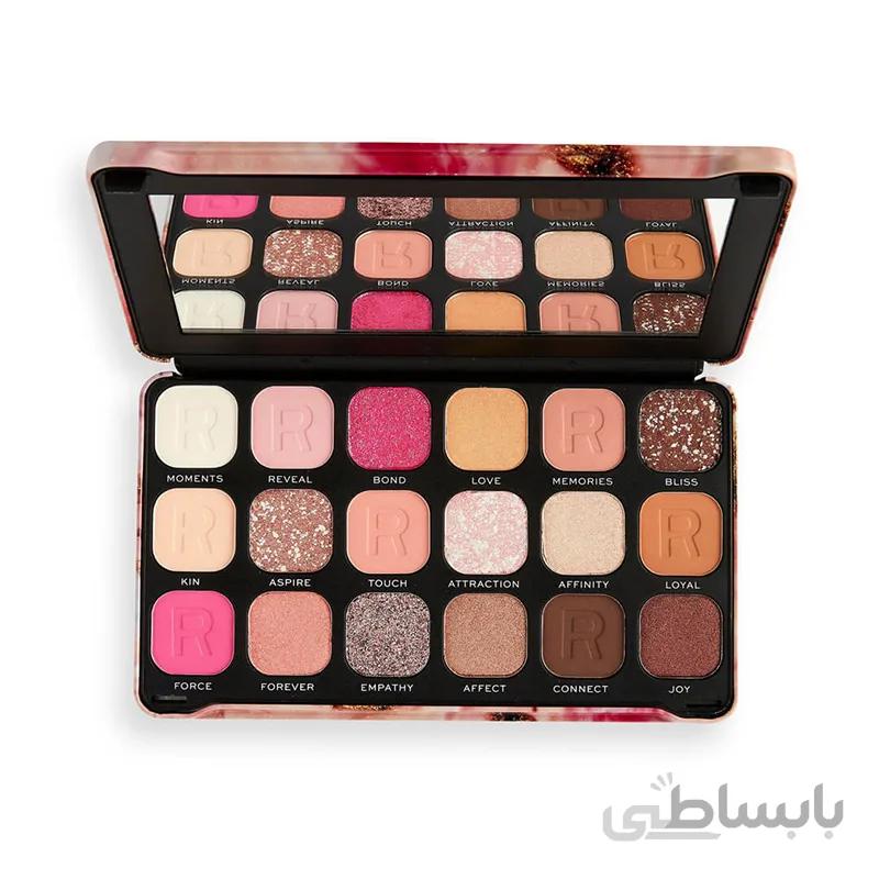 پالت سایه چشم 18 رنگ رولوشن سری Forever Flawless Affinity
