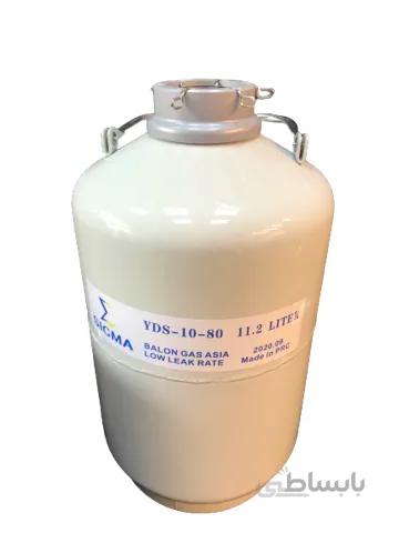 فلاسک 10 لیتری ازت دهانه گشاد