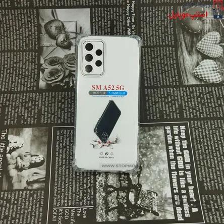 قاب گوشی سامسونگ GALAXY A52 5G مدل ژله ای شفاف