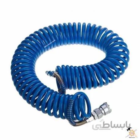 شلنگ باد پنوماتیک فنری 10 متری FLOW