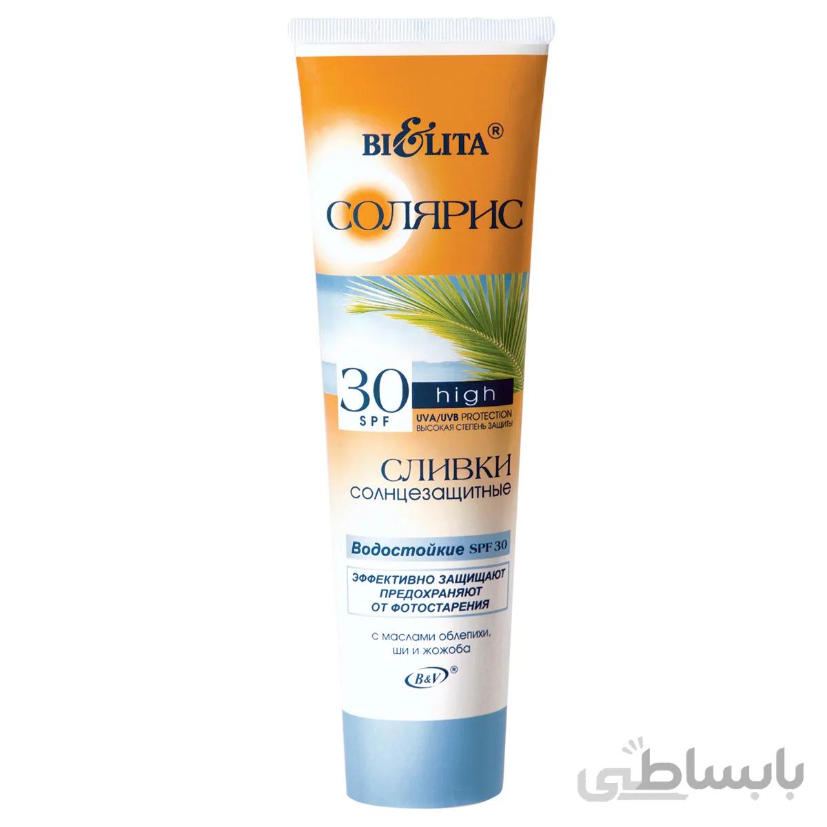 کرم ضد آفتاب حاوی SPF 30 بی اند وی 100 ml