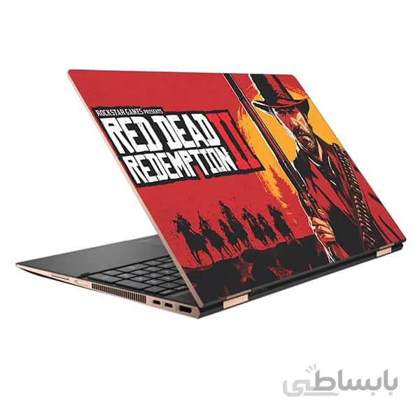 اسکین لپ تاپ طرح Reddead کد ۰۲