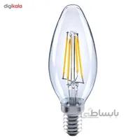 لامپ شمعی فیلامنتی 4 وات آاگ مدل FL-C35 پایه E14