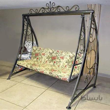 تاب فلزی کلاسیک بدون سایبان سه نفره