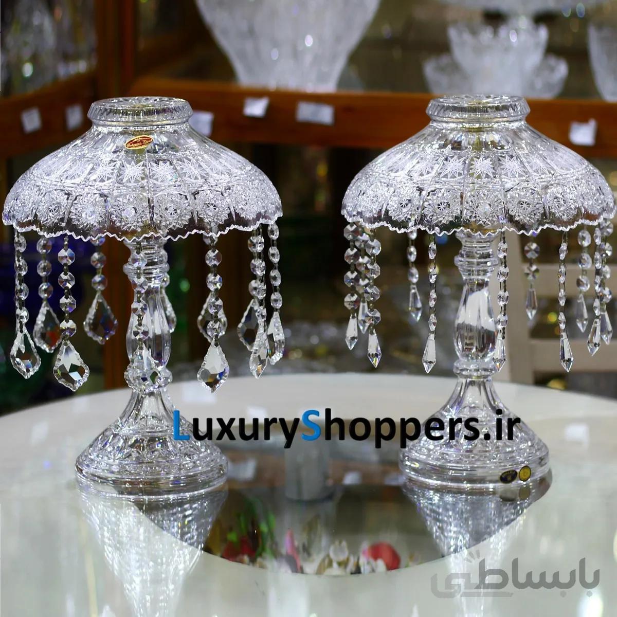 آباژور کریستال چک برند بوهمیا
