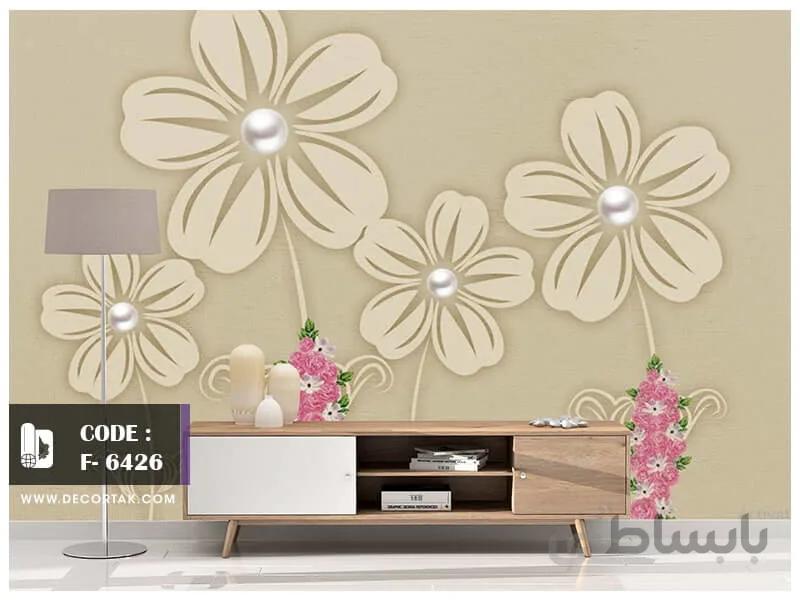 پوستر دیواری گل کد F-6426
