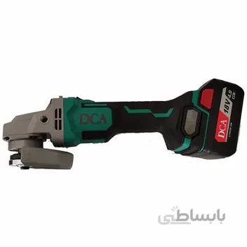 مینی فرز شارژی دی سی ای مدل ADSM02-125 ا DCA ADSM02-125 Cordless Angle Grinder