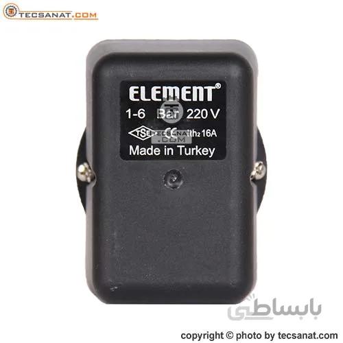 کلید اتوماتیک پمپ آب 6-1 بار ترک اِلمنت ELEMENT