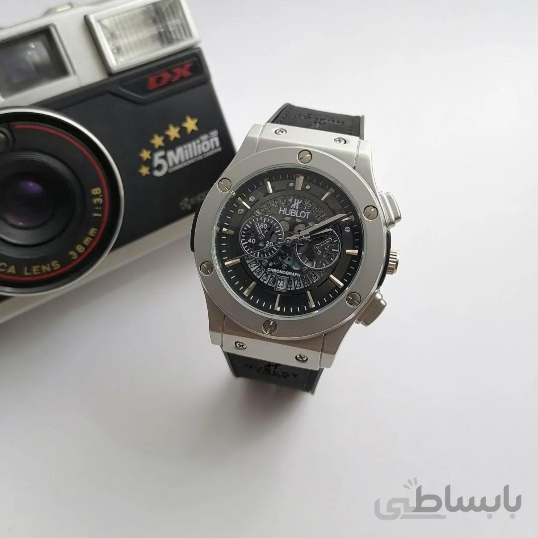 ساعت مردانه هابلوت طرح سه کرنوگراف