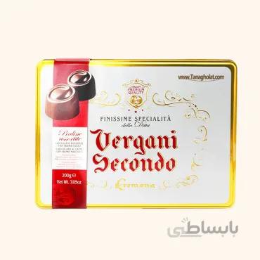 شکلات کادویی ورگانی پرالین تلخ و شیری