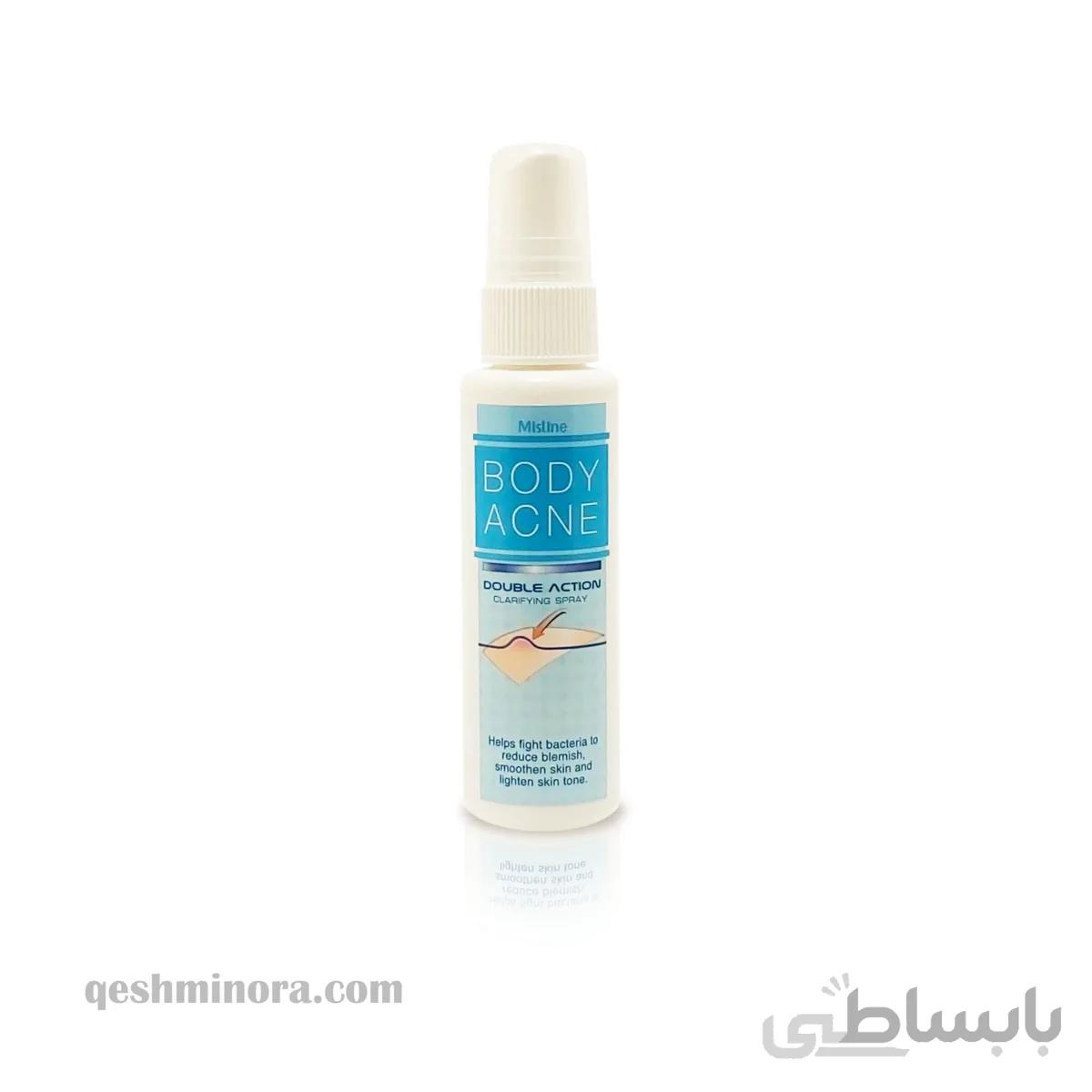 اسپری جوش پشت کمر میستین Mistine body acne clarifying spray