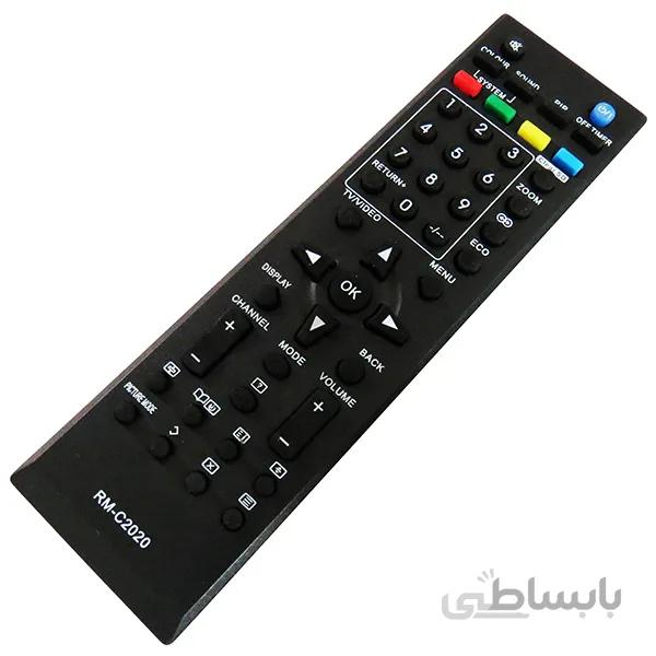 کنترل تلویزیون ال سی دی JVC LCD RM-C2020