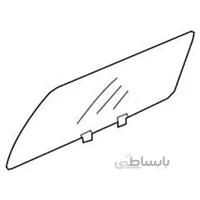 شيشه درب عقب چپ اصلی میتسوبیشی ( Genuine parts ) - اوتلندر