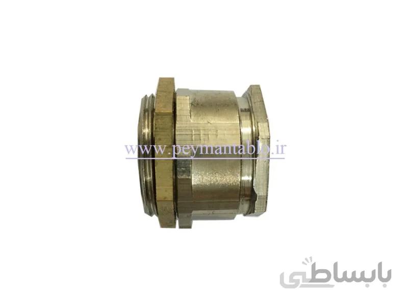 گلند فلزی سر تخت سایز 21