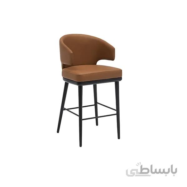 صندلی کانتر نظری مدل کومو پایه چوبی(تخفیف 10 درصدی)