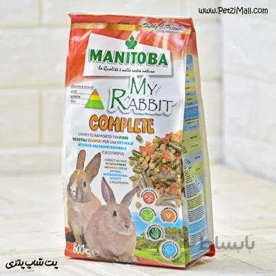 غذای کامل خرگوش منیتوبا Manitoba My Rabbit Complete وزن ۶۰۰ گرم کد ۴۱۰