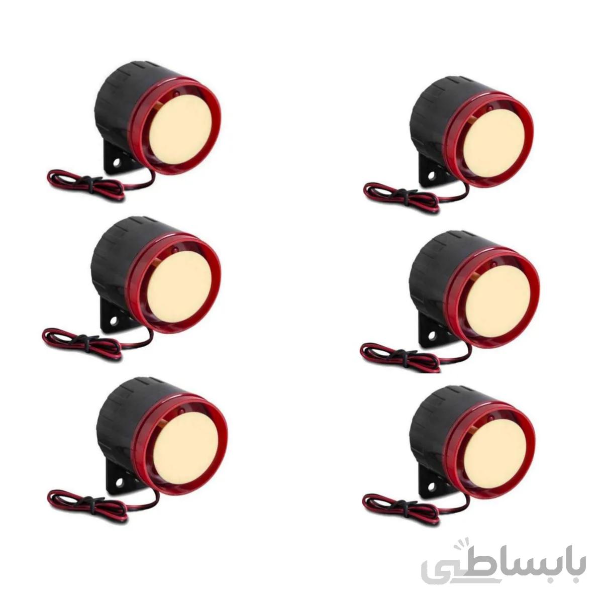 آژیر اعلام سرقت مدل Pizo بسته 6 عددی