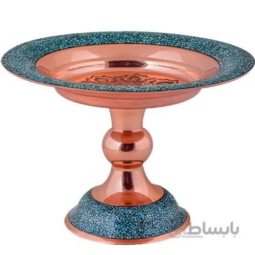 شیرینی خوری فیروزه کوب ارتفاع 25 سانتی متر کدShF-06