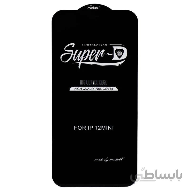 گلس موبایل اپل iphone 12mini برند super 3D