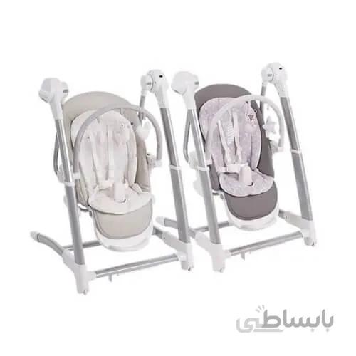 صندلی غذای تاب شو کیکابو kikka boo مدل prima سه حالته