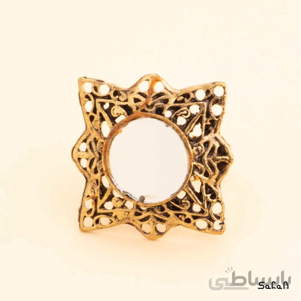 انگشتر ایینه ایی یاسمن
