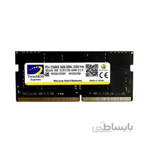 رم لپ تاپ DDR4 دو کاناله 3200 مگاهرتز CL22 توین موس ظرفیت 16 گیگابایت ا Ram Laptop 16GB 3200 Mhz DDR4 Twinmos