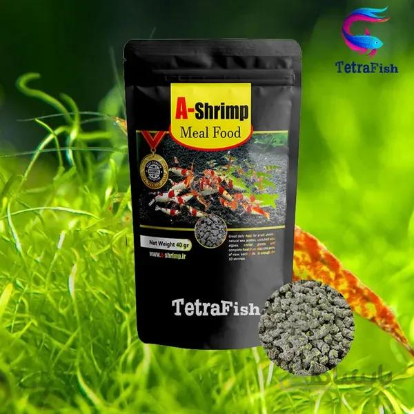 غذای میگو آب شیرین میل فود ای شریمپ