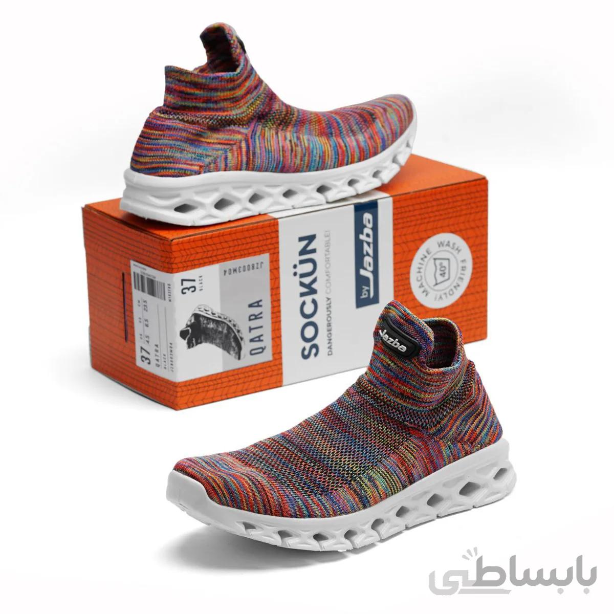 کتونی اسپرت جورابی زنانه - 40