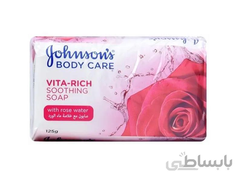 صابون جانسون Jahnsons مدل Rose Water
