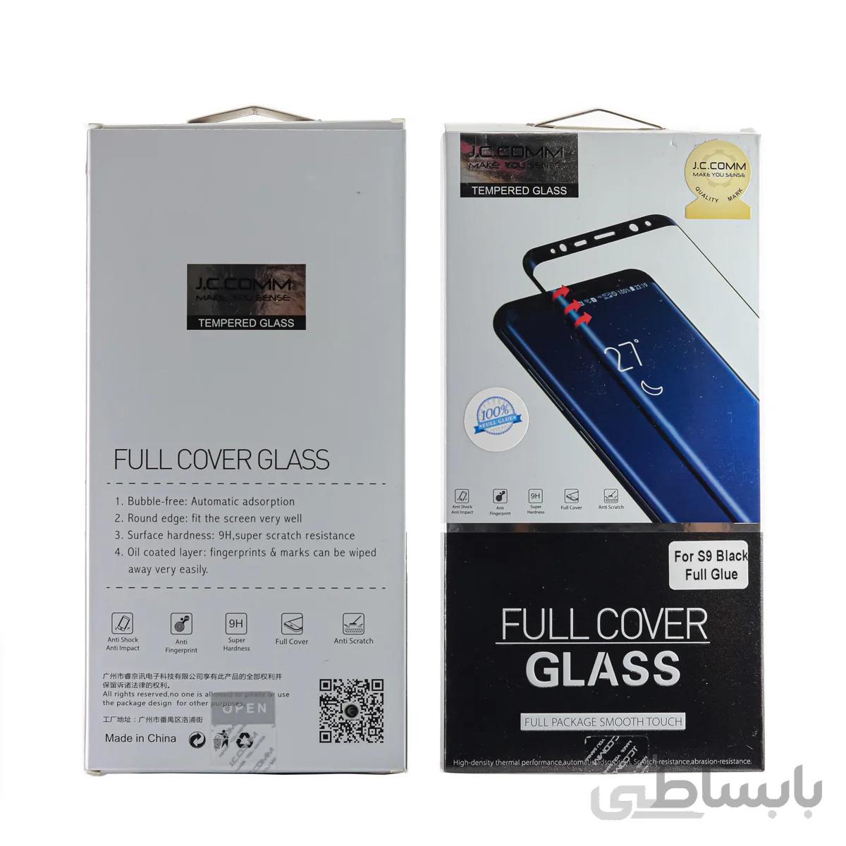 گلس سامسونگ گلکسی اس 9 جی سی کام J.c.comm Samsung Galaxy S9 Tempered Explosion Glass
