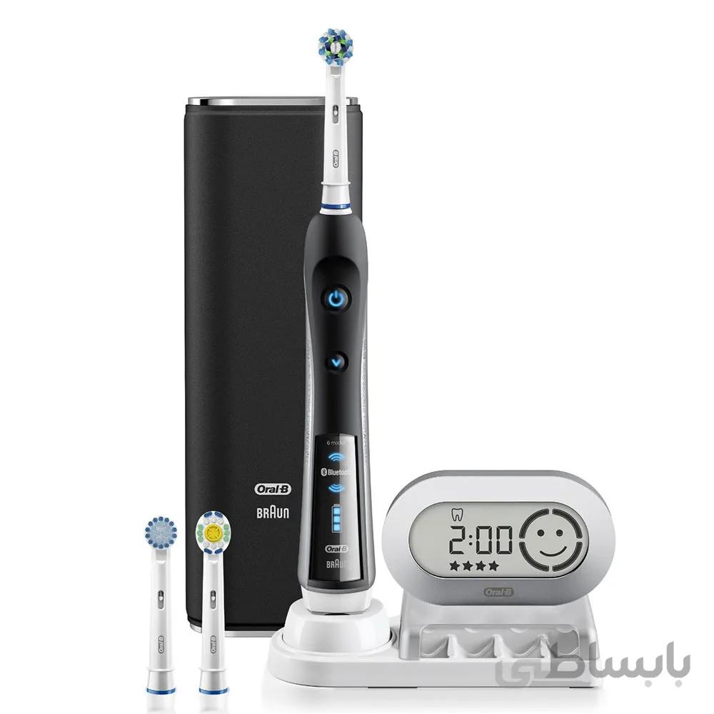 مسواک برقی اورال بی سری Smart مدل Black 7000 ا Oral B Electric Toothbrush Smart Series Black 7000