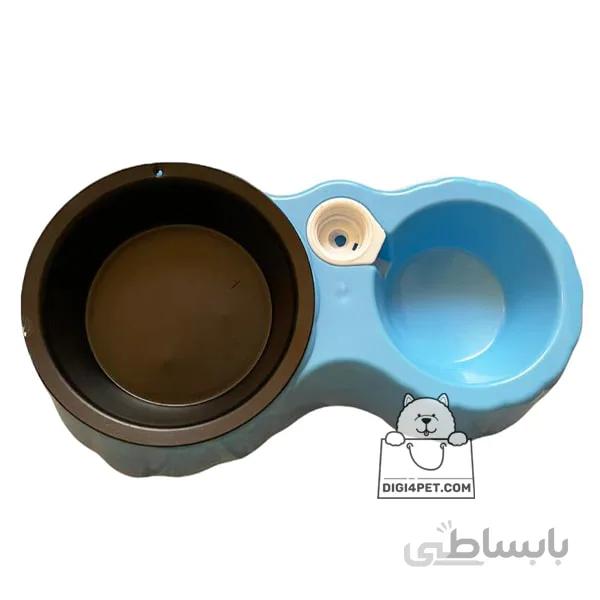 ظرف دوقلو بطری خور با ظرف فلزی مدل zarix