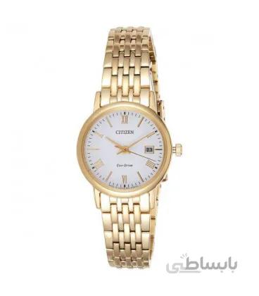 ساعت مچی عقربه ای زنانه سیتی زن مدل EW1582-54A