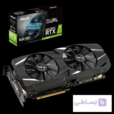 کارت گرافیک  Geforce RTX 2060 6G Dual ASUS — تصویر 1