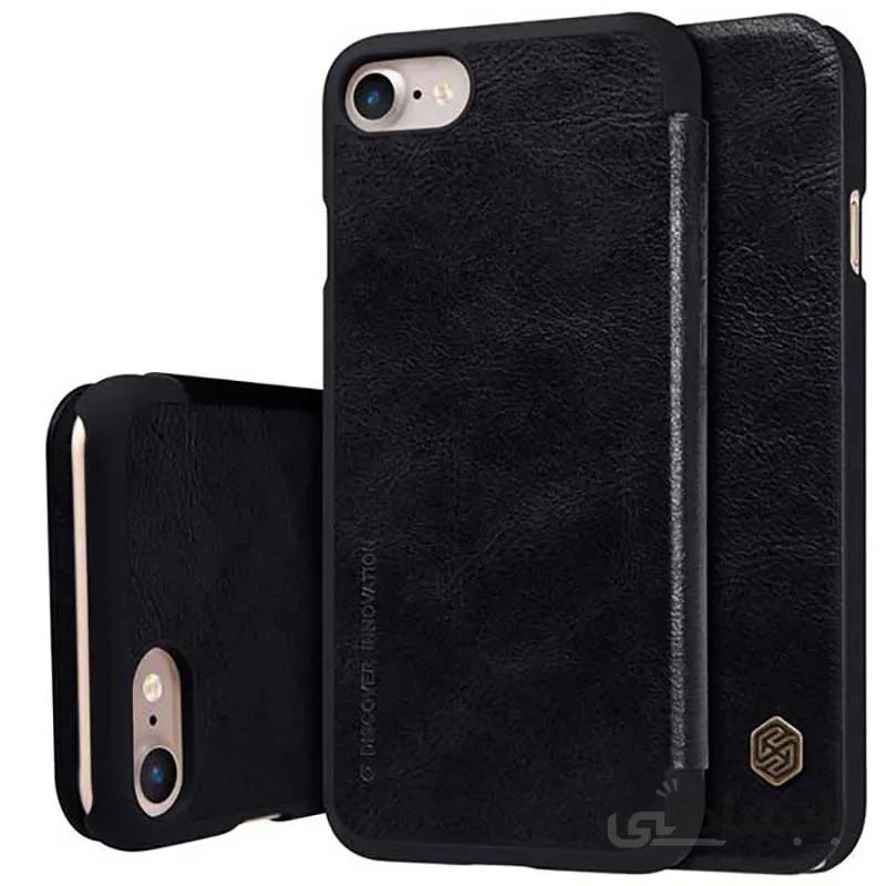 کیف کلاسوری چرمی نیلکین مدل Quin Flip مناسب گوشی موبایل iPhone SE 2020