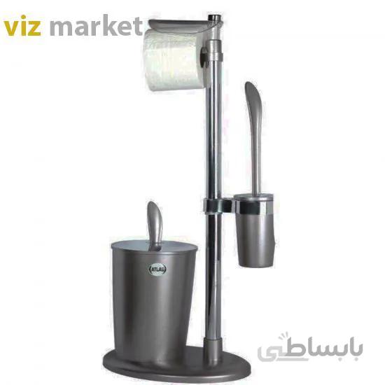 ست سطل زباله و فرچه اطلس مدل الوند